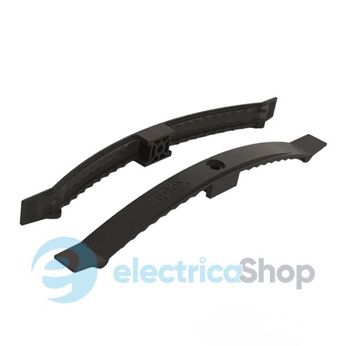 Кабельный зажим под дюбель (саморез) РА Ziplex КЗ1 1602/25 242мм черные (16 проводов) уп.(25шт.)