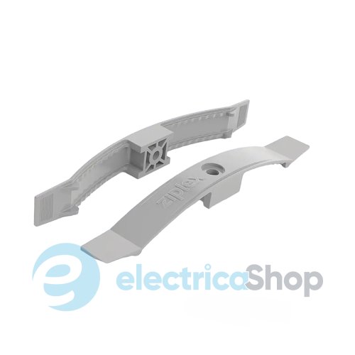 Кабельный зажим под дюбель (саморез) РP Ziplex КЗ2 1003/10 168мм серые (10 проводов) уп.(10шт.)