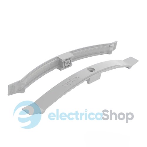 Кабельный зажим под дюбель (саморез) РP Ziplex КЗ2 1603/10 242мм серые (16 проводов) уп.(10шт.)