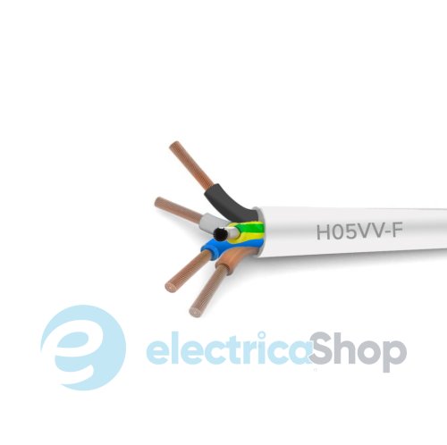 Гибкий кабель H05VV-F 5G2,5 Одескабель с изоляцией и оболочкой из ПВХ