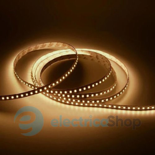 Лента cветодиодная 120 Led/m 3000K 12V, 9,6Вт, IP20 CRI80 RISHANG 2835-120-IP20-WW-8-12 RV08C0TA-A (19546) тёплый свет