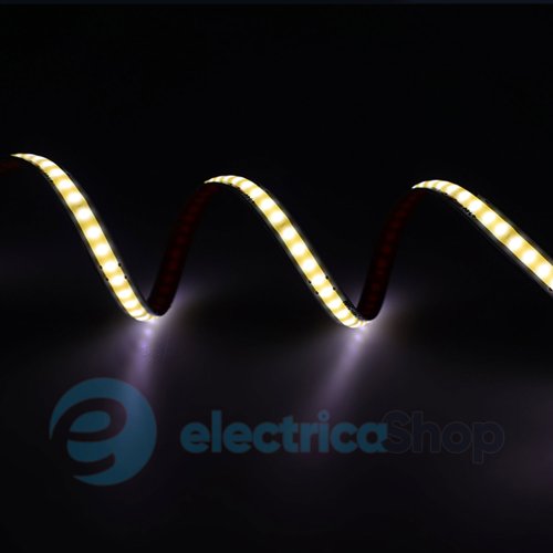 Стрічка світлодіодна 480 Led/m 6500K 24V, 12Вт/м., IP20 CRI90 RISHANG COB-480-IP20-NW-10-24 RM0012EC-A-L-T (20292) холодне світло