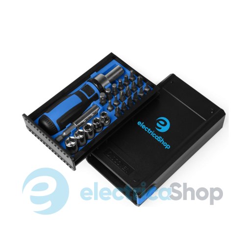 Набір інструментів 'Scroll' 25шт. лого ElectricaShop (не для продажу)