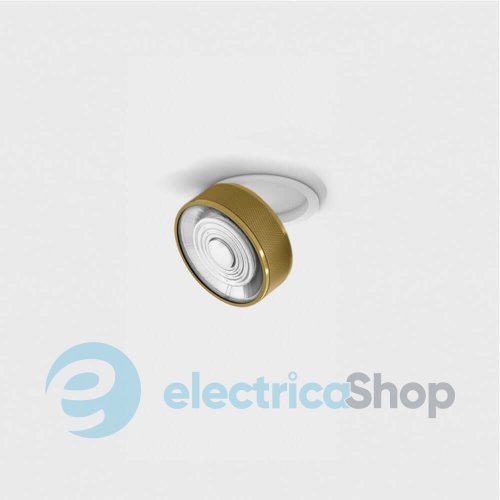 Встраиваемый светильник LTX SOL IN MINI 3000К 7W (01.7526.7.930.WH+SOL M RING GRAIN BRASS)