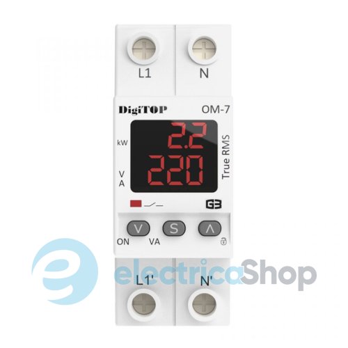 Ограничитель мощности 1ф. 7кВт DigiTOP ОМ-7 M2R