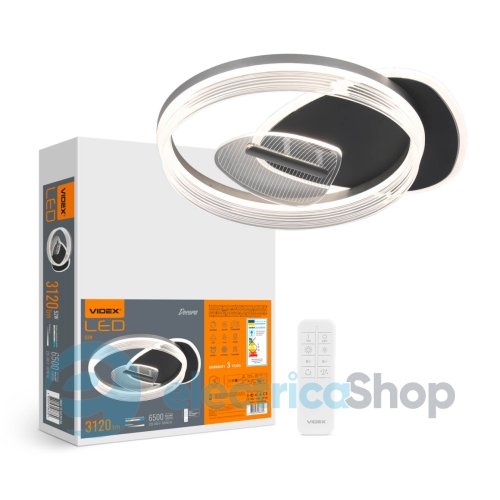LED светильник функциональный VIDEX DECORA 52W VL-CLD-993-BSL