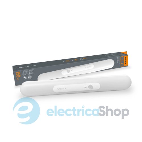 Світильник акумуляторний VIDEX VL-NL013W-SR (28223) з датчиком руху