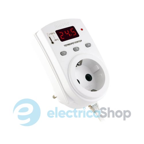 Терморегулятор ТР-1 DigiTOP -50…+125°С, 230V/16А, (в розетку)