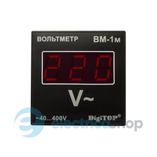 Вольтметр ВМ-1М DigiTOP купить | Электрика-ШОП