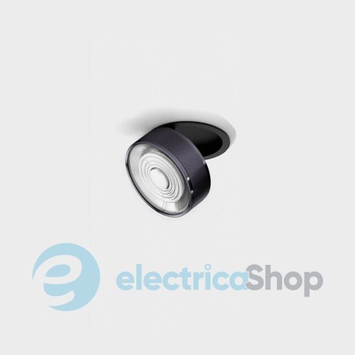 Встраиваемый светильник LTX SOL IN MINI 4000К 7W (01.7526.7.940.BK+SOL M RING GRAIN DIAMOND BLACK)
