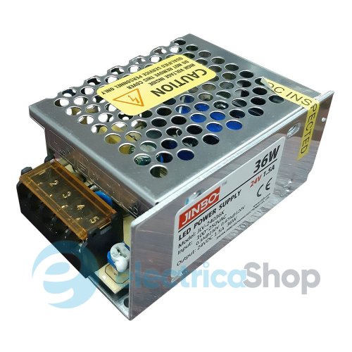 Блок питания 24V 36Вт IP20 JINBO JLV-24036K