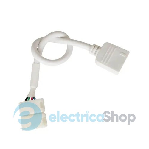 Коннектор для светодиодных лент BIOM SC-10-SWC- 10mm RGB joint joint-F wire (зажим-провод-зажим папа)
