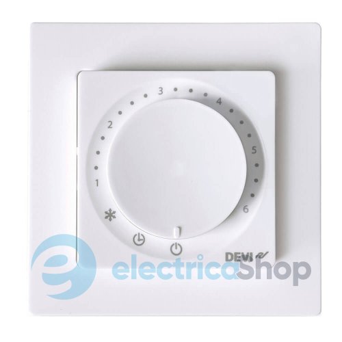 Терморегулятор для теплого пола Devi DEVIreg™ 140F1160 Basic Bluetooth, белый