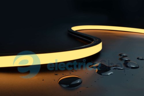 Світлодіодний неон 24V, 14 Вт/м, 3000K LED Neon IP66 2835-120-16x16-24 RISHANG RX2CC0TC-A (20204)