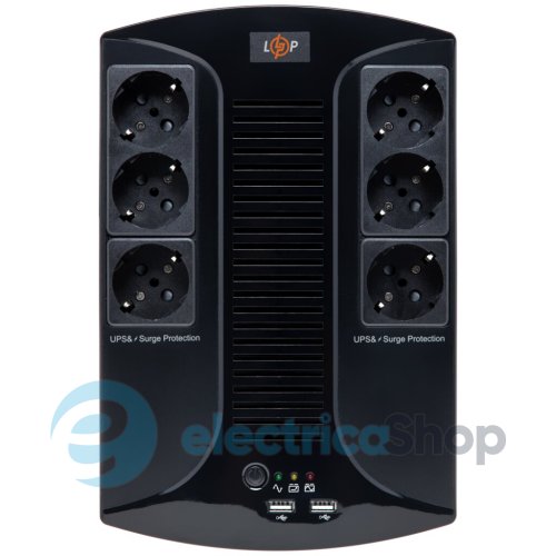 Линейно-интерактивное ИБП Logic Power LP 650VA-6PS (455Вт)
