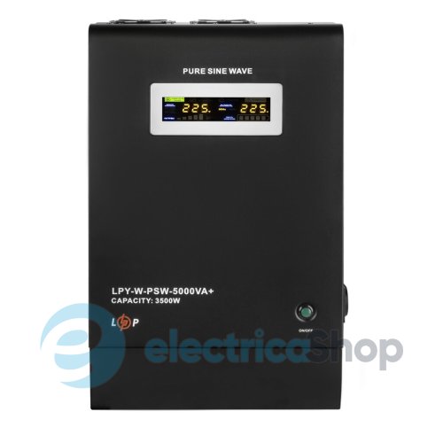 ИБП Logic Power с правильной синусоидой 48V LPY-W-PSW-5000VA+(3500Вт) 10A/20A
