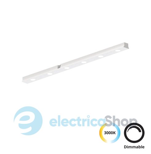 Магнітний трековий світильник Viokef Magnetic Slim Linear Antiglare L:300 4288501