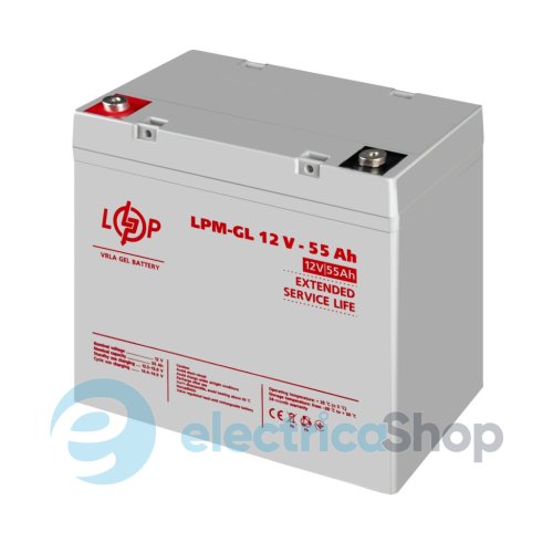 Аккумулятор гелевый LPM-GL 12V - 55 Ah (LP15266)