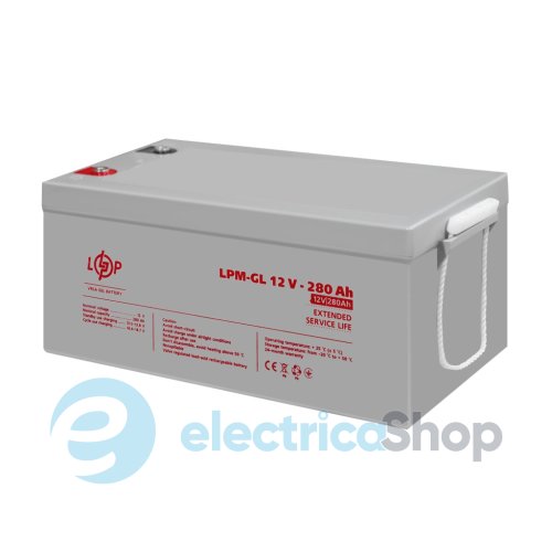 Акумулятор гелевий LPM-GL 12V - 280 Ah