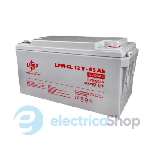 Акумулятор гелевий LPM-GL 12V - 65 Ah