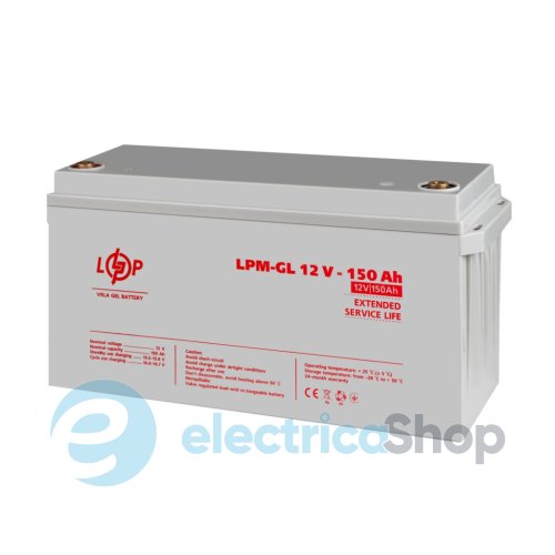 Акумулятор гелевий LPM-GL 12V - 150 Ah