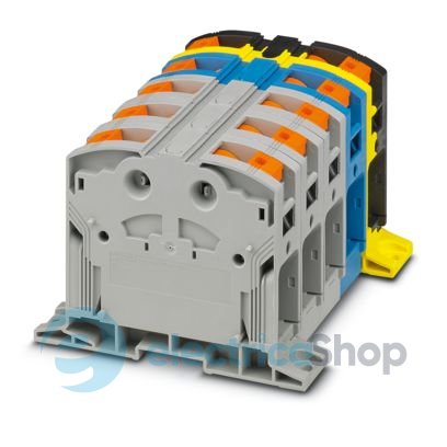 Силовий клемний блок на DIN-рейку PTPOWER 185 3L/N/FE-F Phoenix Contact 1054738