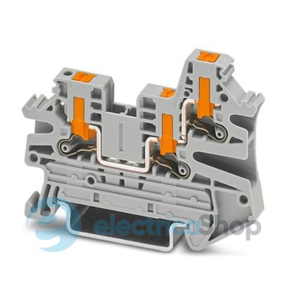Прохідна клема, DIN, PTV 2,5-TWIN Phoenix Contact 1078966