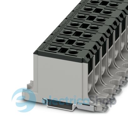 Силовая клемма Al+Cu, DIN, UBAL 50 BK Phoenix Contact 1086469