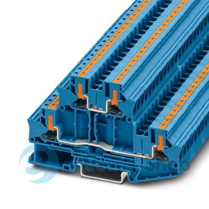 Прохідна клема, DIN, PTTBV 4 BU Phoenix Contact 1088738
