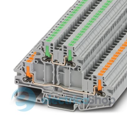 Проходная клемма, DIN, PTTBV 2,5/U-OG/O-GN Phoenix Contact 1088773
