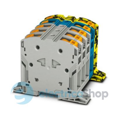 Силовой клеммный блок на DIN-рейку PTPOWER 95 P-3L/N/FE-F Phoenix Contact 1091230
