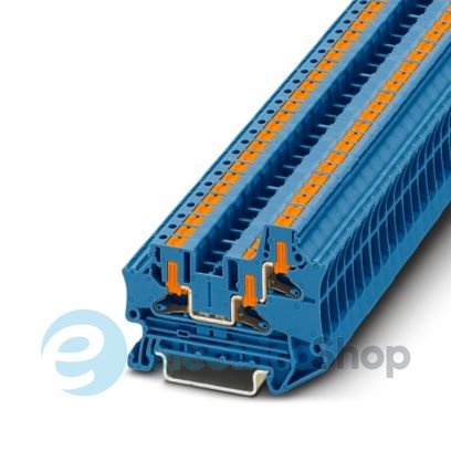 Прохідна клема, DIN, PTV 6-TWIN BU Phoenix Contact 1116738