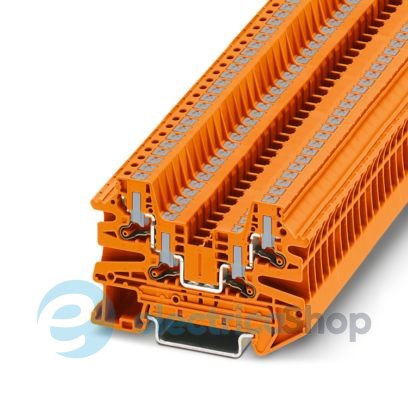 Проходная клемма, DIN, PTV 2,5-QUATTRO OG Phoenix Contact 1291517