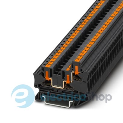 Проходная клемма, DIN, PTV 4-TWIN BK Phoenix Contact 1291852