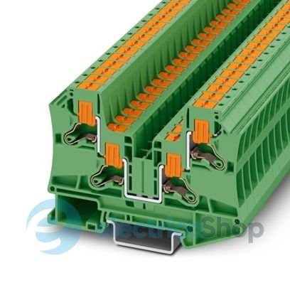 Проходная клемма, DIN, PTV 6-QUATTRO GN Phoenix Contact 1291930