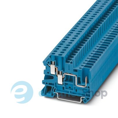 Прохідна клема, DIN, UT 4-TWIN/ 1P BU Phoenix Contact 3060270