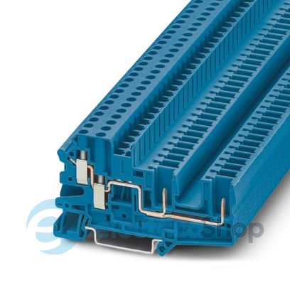 Прохідна клема, DIN, UT 4-QUATTRO/ 2P BU Phoenix Contact 3060306