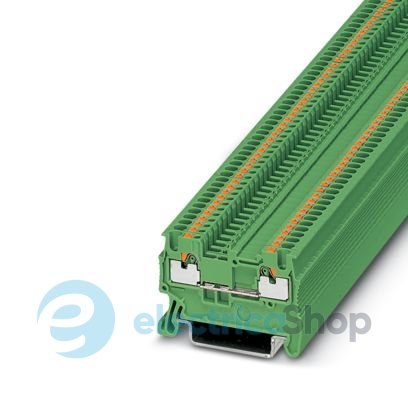 Прохідна клема, DIN, PT 1,5/S GN Phoenix Contact 3208129