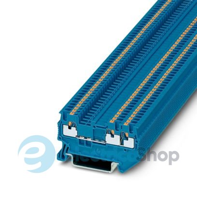 Прохідна клема, DIN, PT 1,5/S-TWIN BU Phoenix Contact 3208168