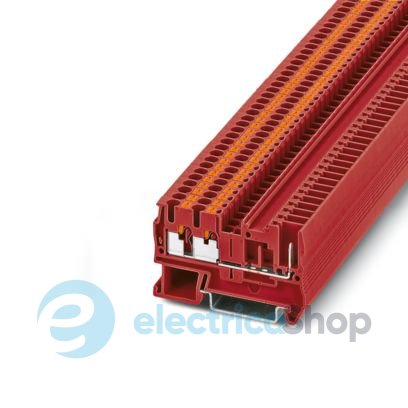 Проходная клемма, DIN, PT 2,5-TWIN/1P RD Phoenix Contact 3209634