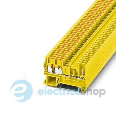 Проходная клемма, DIN, PT 2,5-TWIN/1P YE Phoenix Contact 3209635