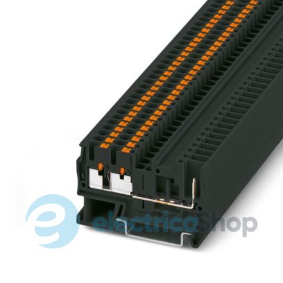 Проходная клемма, DIN, PT 2,5-TWIN/1P BK Phoenix Contact 3209647