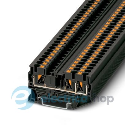 Проходная клемма, DIN, PT 4-TWIN BK Phoenix Contact 3211255