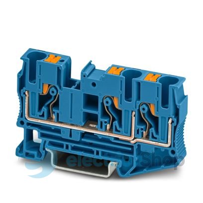 Проходная клемма, DIN, PT 6-TWIN BU Phoenix Contact 3211485