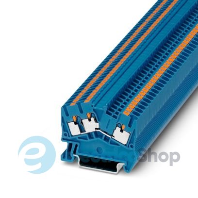 Проходная клемма, DIN, PTS 2,5-TWIN BU Phoenix Contact 3211906