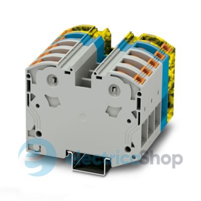 Силовой клеммный блок на DIN-рейку PTPOWER 35-3L/N/FE Phoenix Contact 3212071