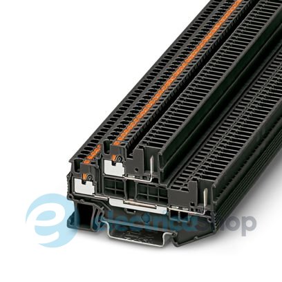 Проходная клемма, DIN, PTTB 1,5/S/2P BK Phoenix Contact 3212444