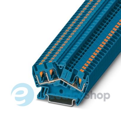 Проходная клемма, DIN, PTS 4-TWIN BU Phoenix Contact 3213605