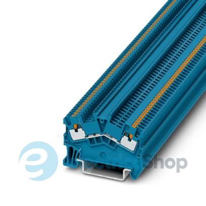 Проходная клемма, DIN, PTS 1,5/S BU Phoenix Contact 3214550