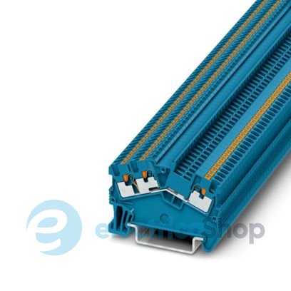 Проходная клемма, DIN, PTS 1,5/S-TWIN BU Phoenix Contact 3214592